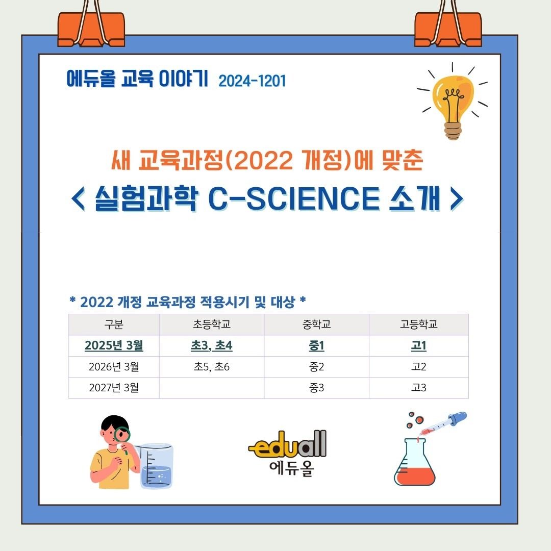 하늘교육 방문 실험과학