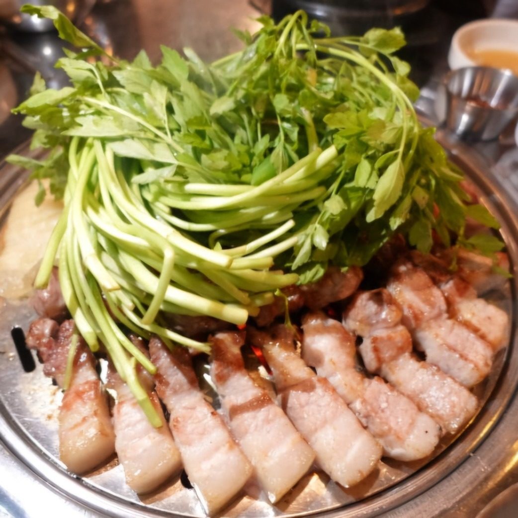 💘줄서서먹는맛집 송도까치집 미나리삼겹 개시 이벤트중
