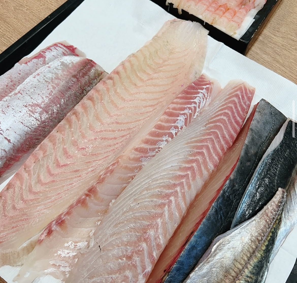 광어 삼치 밀치 전갱이 👍🏻🍣