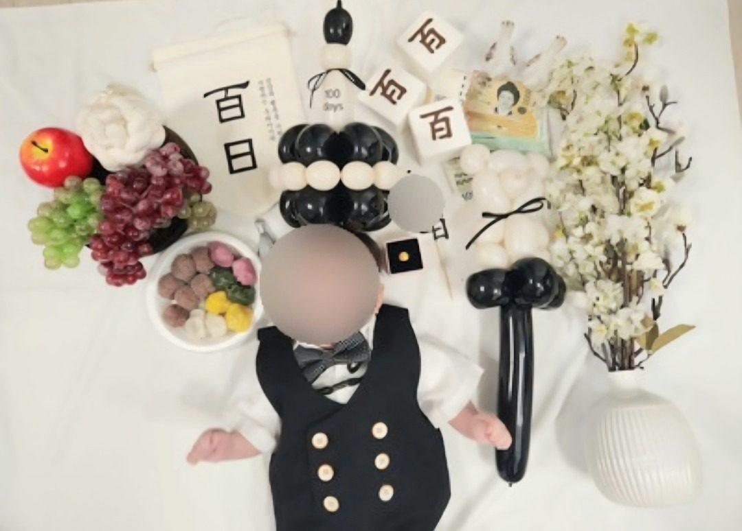 북면 풍선 이벤트 촬영 소품 백일 200일 기념일