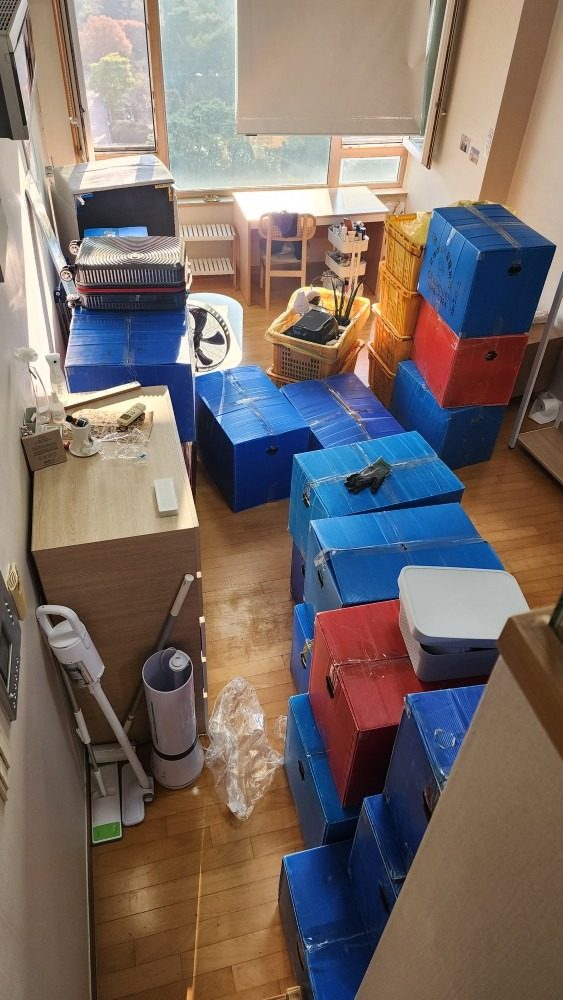 원룸 복층 반포장이사 완료했습니다 