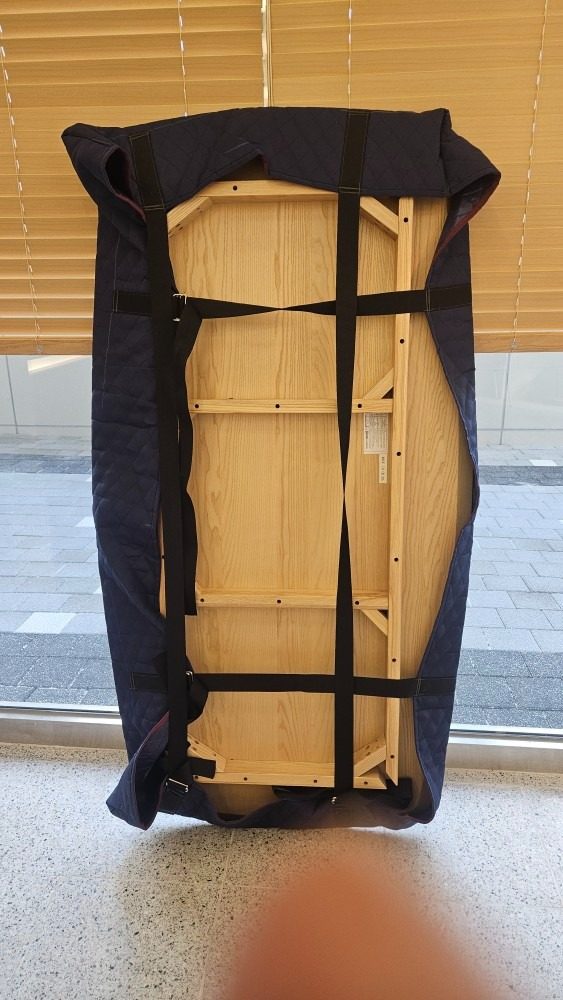 원목 식탁이전