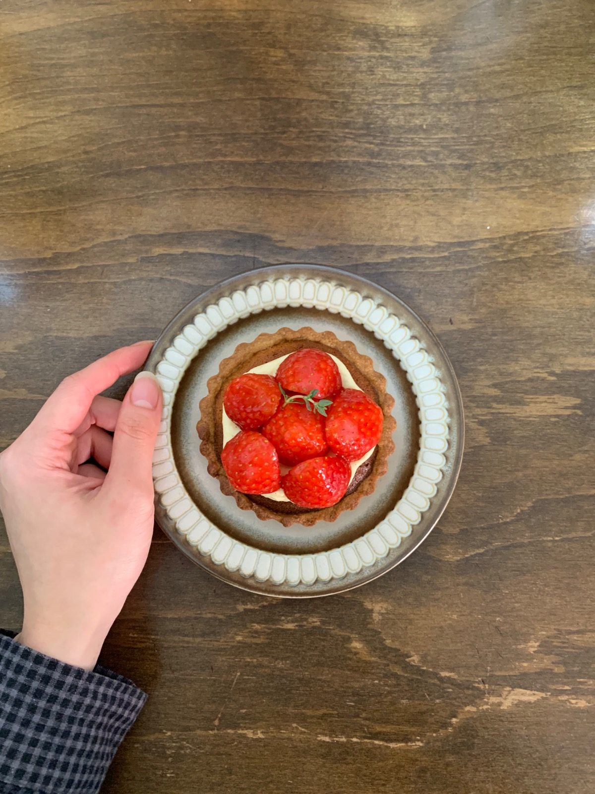 설향딸기타르트🍓 오늘도 오픈했습니다🤍