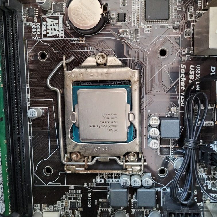 인텔 코어 i5 쿼드 코어 LGA 1150 CPU 프로세서 4670K 3.4GHz