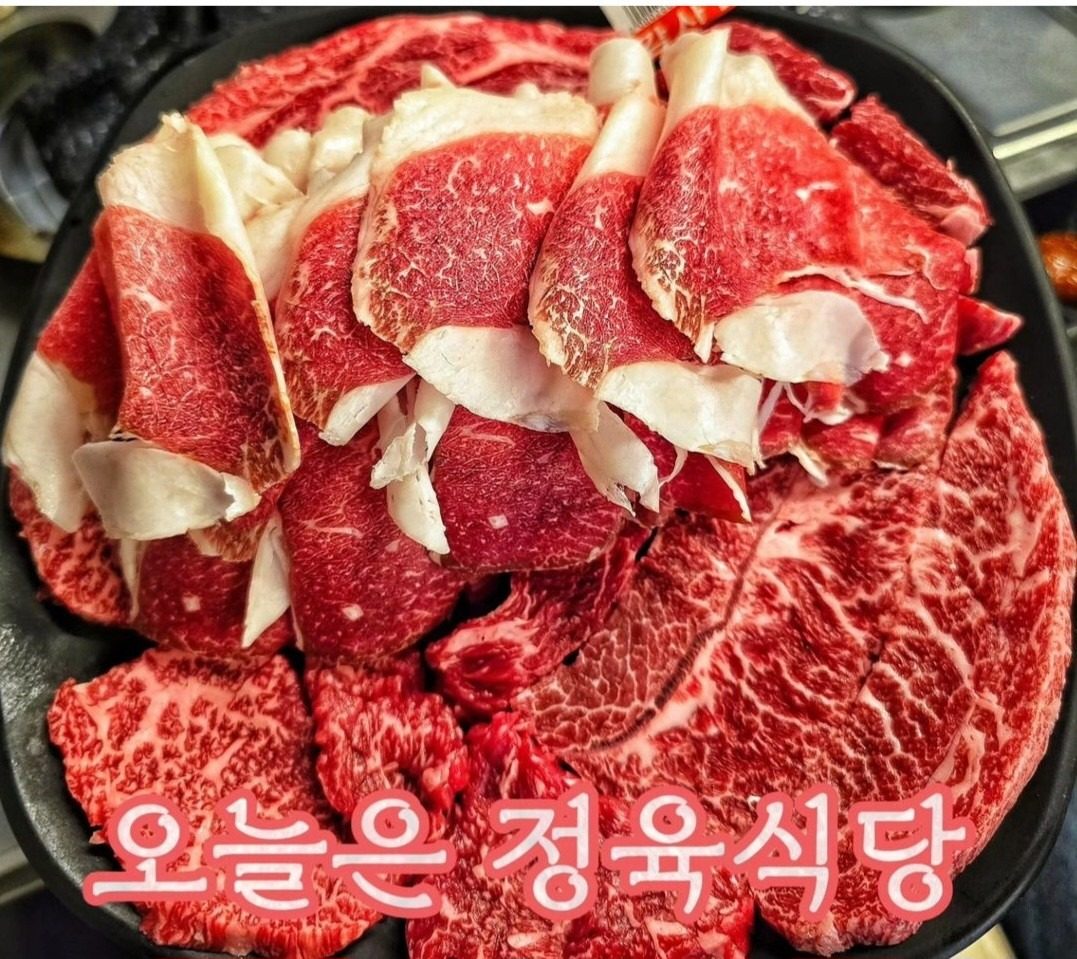 오늘은정육식당 한우11,000원 한돈 5,800원