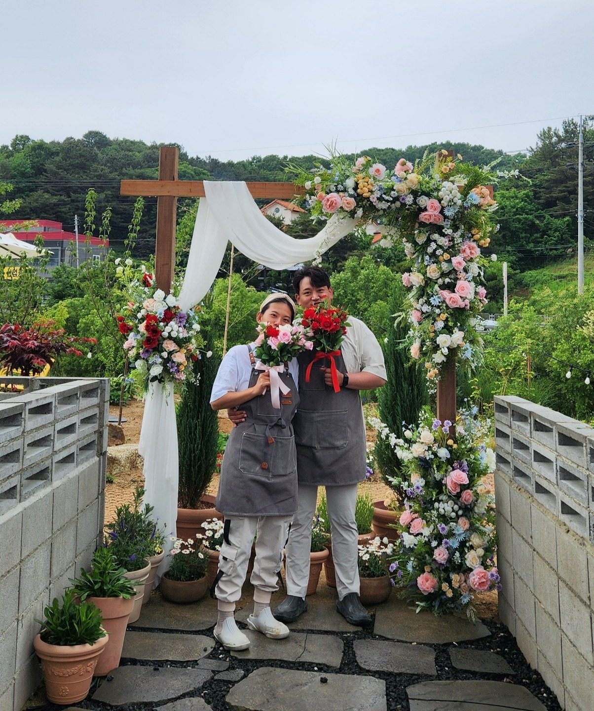 포토존 만들었어요!!