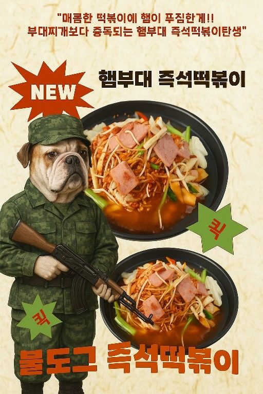 햄 부대 즉석떡볶이  출시