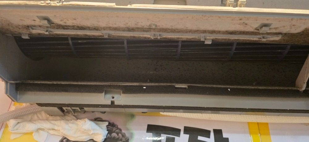 해운대 경남마리나상가 벽걸이에어컨 청소