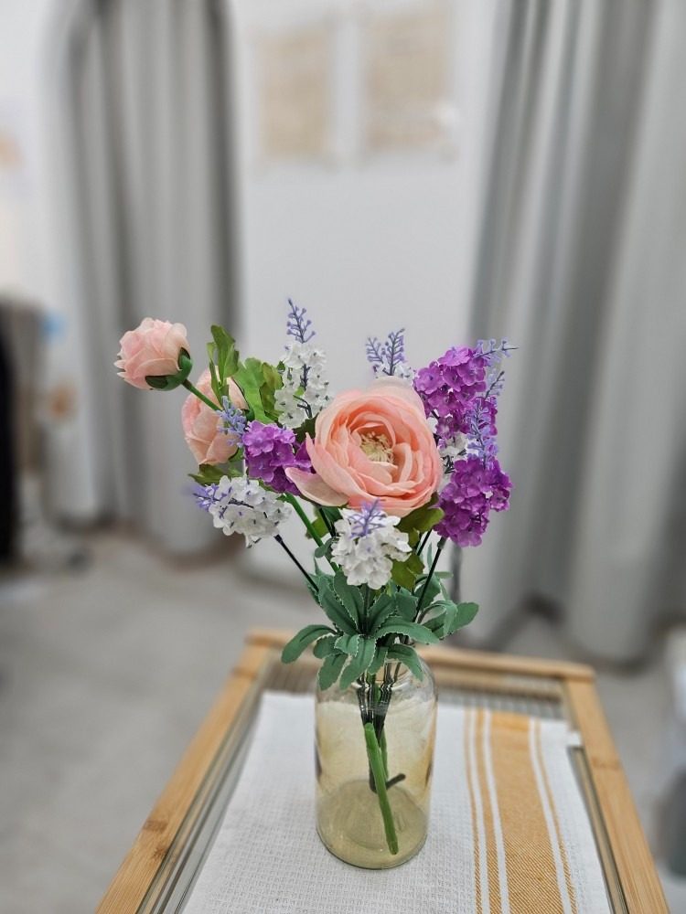 산뜻한 꽃 장식 구경오세요 ☺️