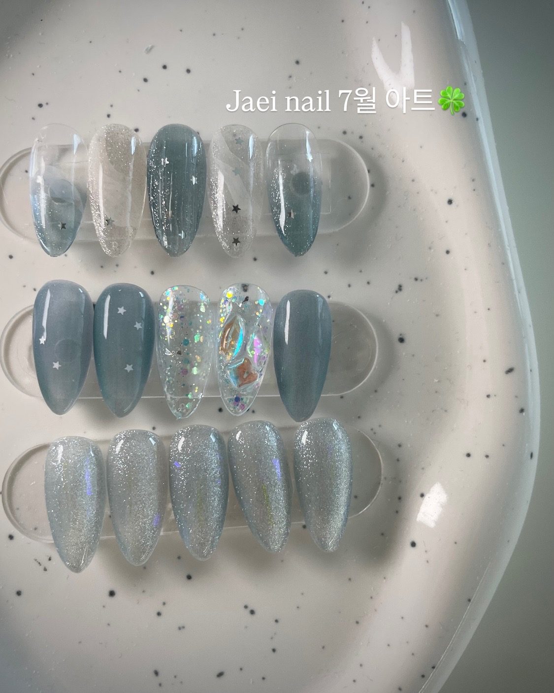 재이의네일 7월 이달의아트 입니다🍀