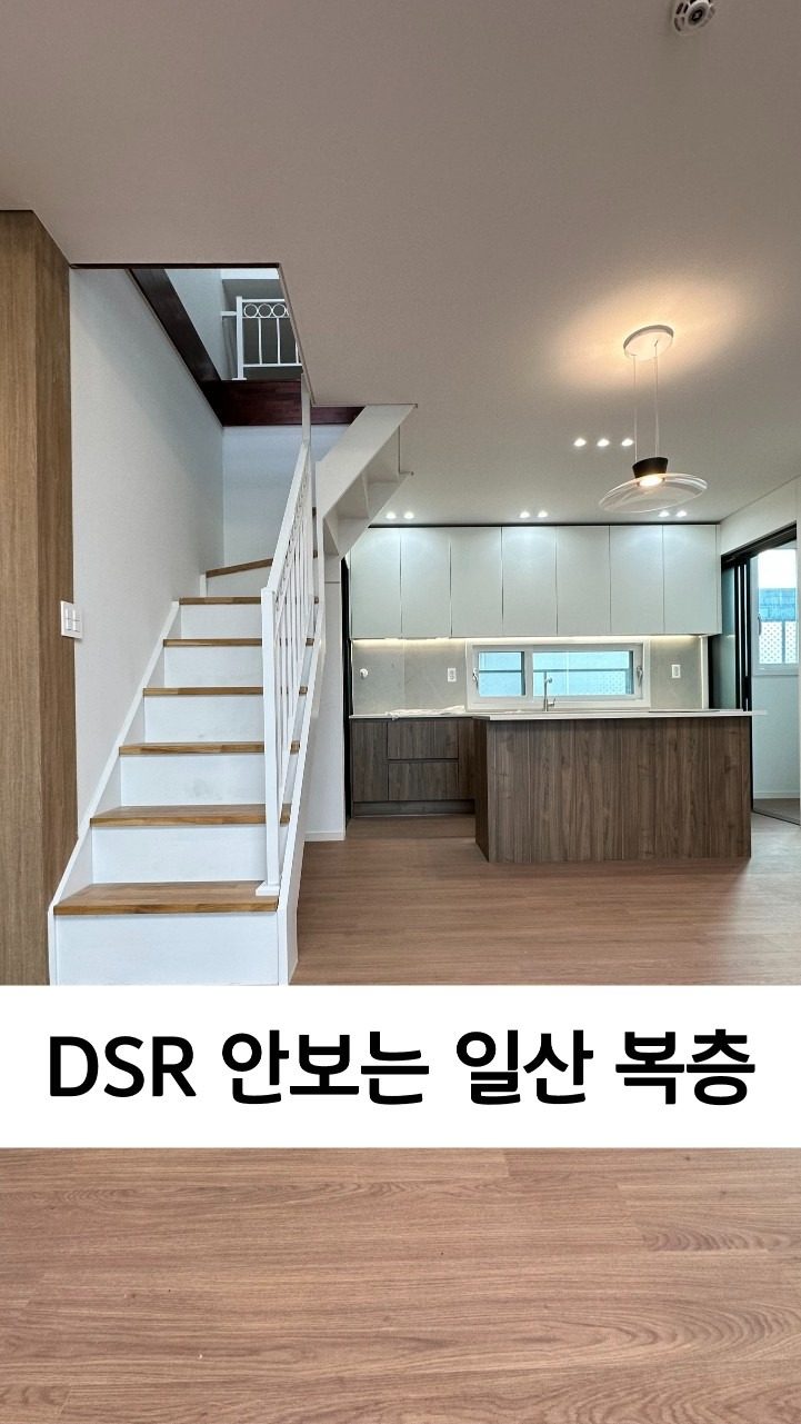 1주택자도 대출이 나오는 일산복층빌라 DSR 조차도 안봅니다 문의 010 7570 2992