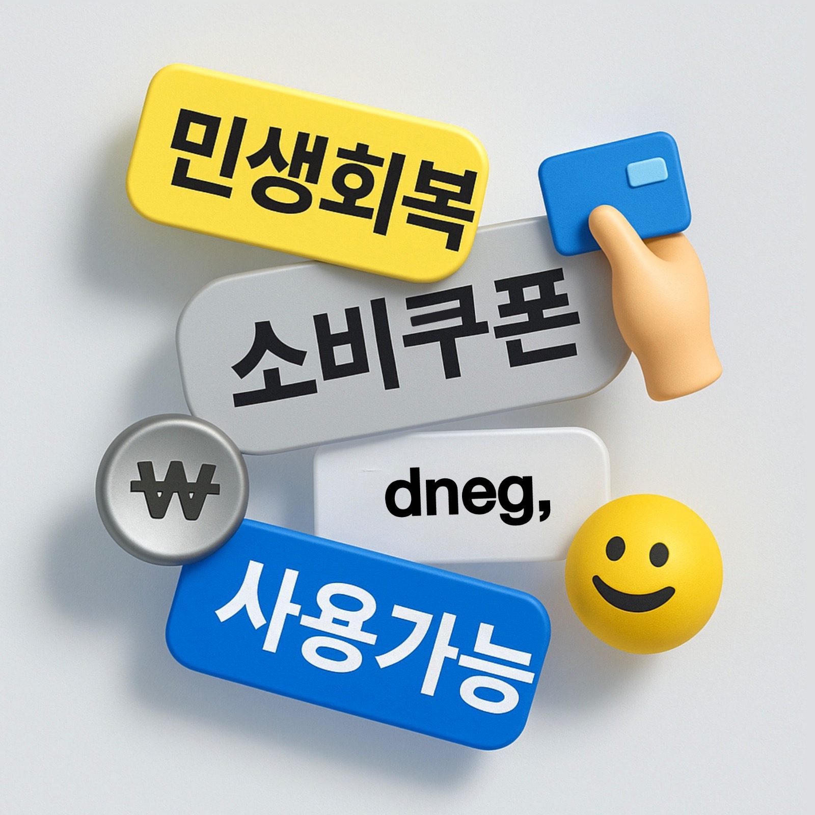 민생지원금 사용 가능 매장
