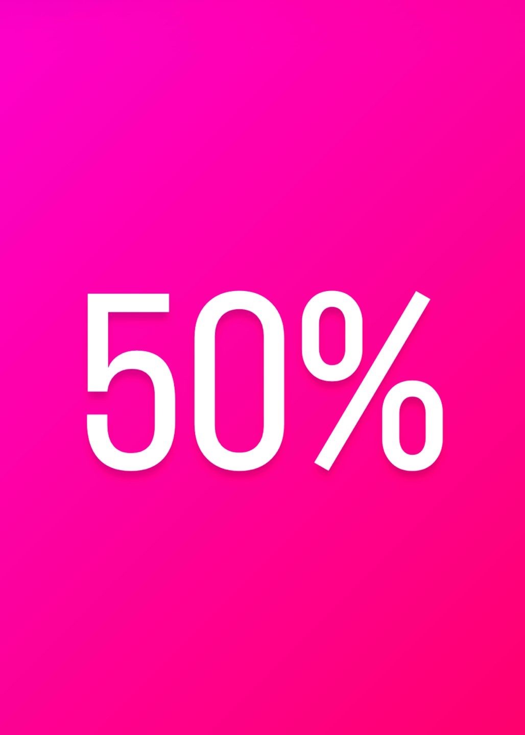 평생 한번 50% 할인이벤트