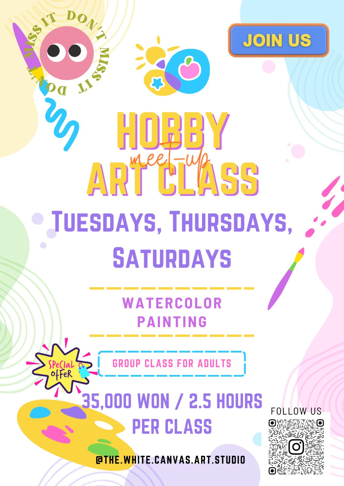 Hobby Art Class Meet-up