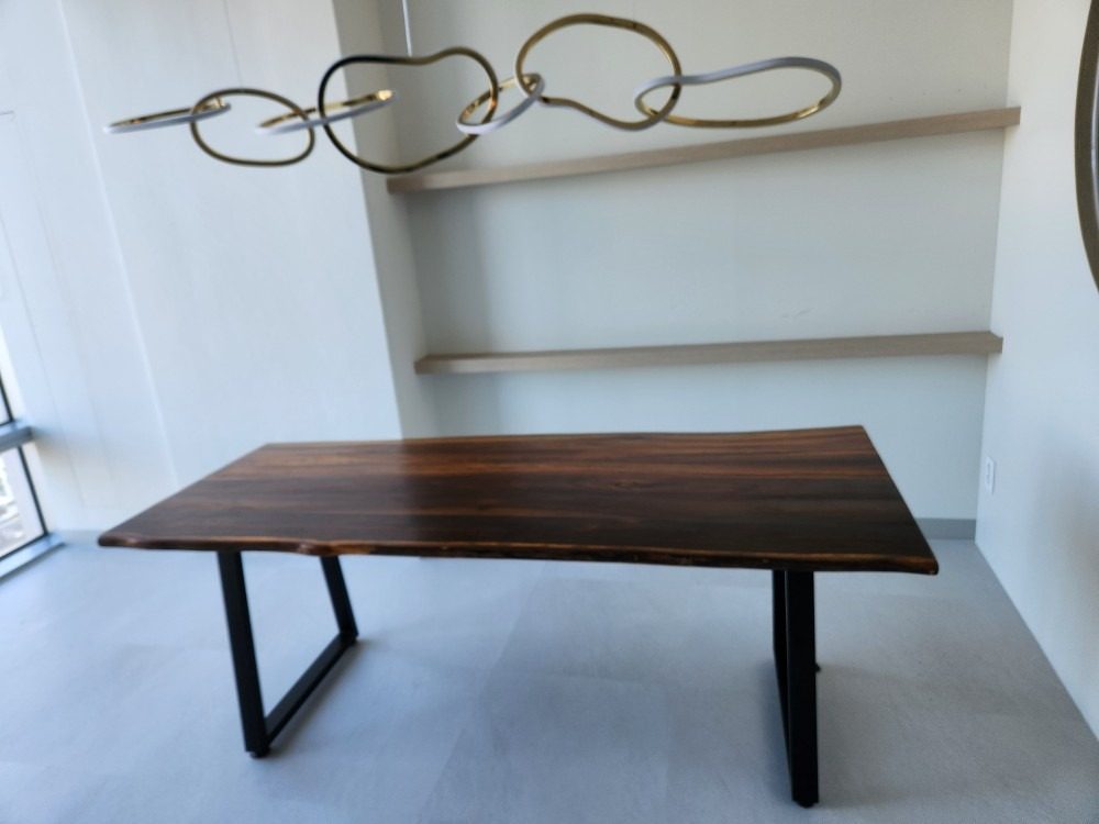 용달  2m 우드슬랩 테이블 (Wood Slab table)