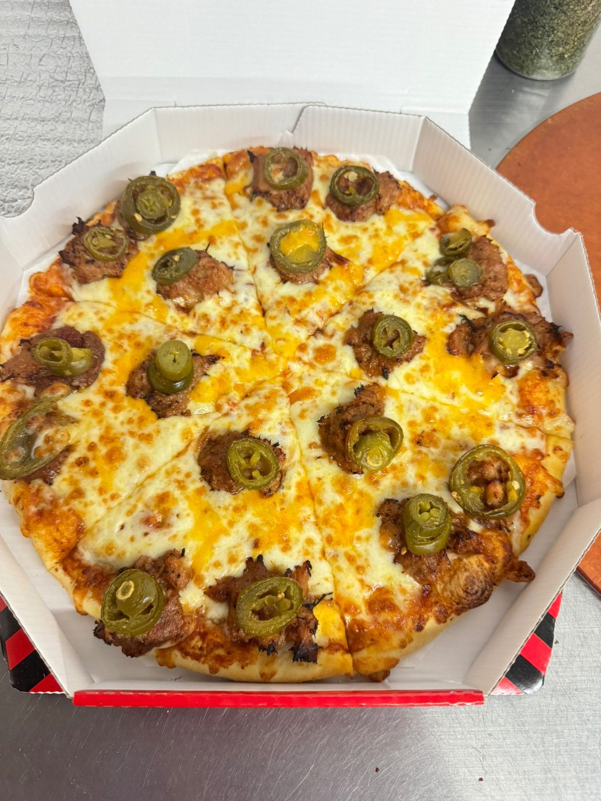 텍사스 풀드포크 피자🍕