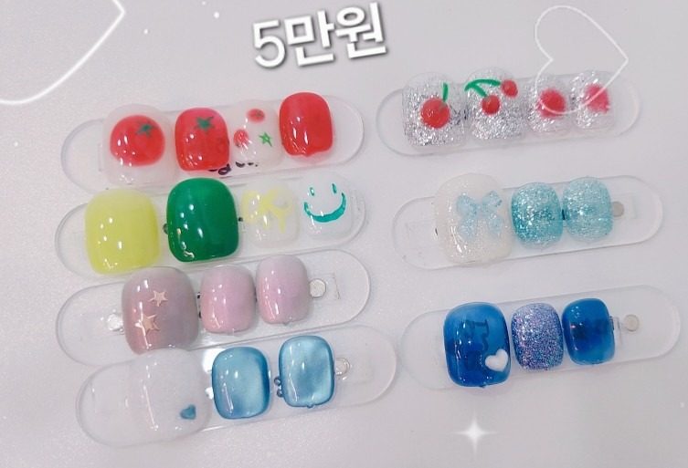 뷰티주비아  8월패디 디자인
