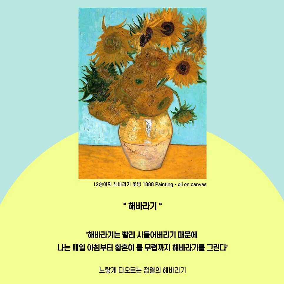 초등반 미술사 그림 수업/ 빈센트 반 고흐 해바라기 