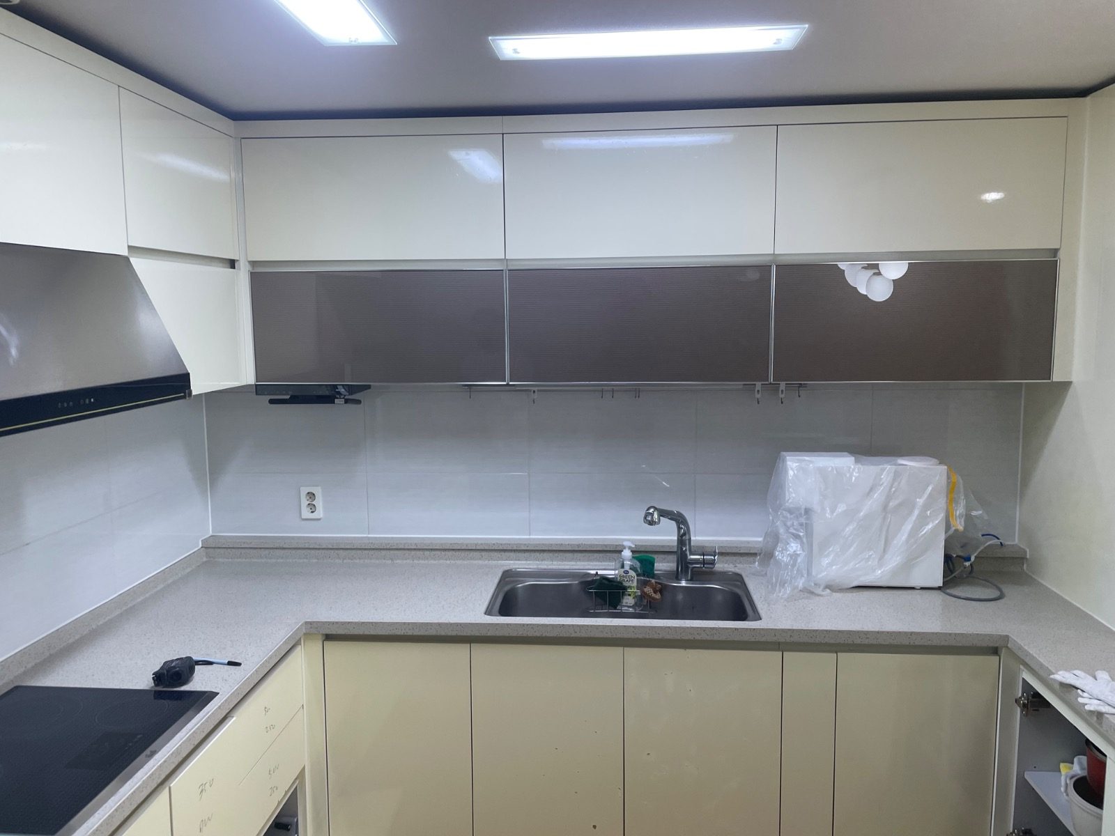 광교모아엘가 아파트 싱크대 시공전후