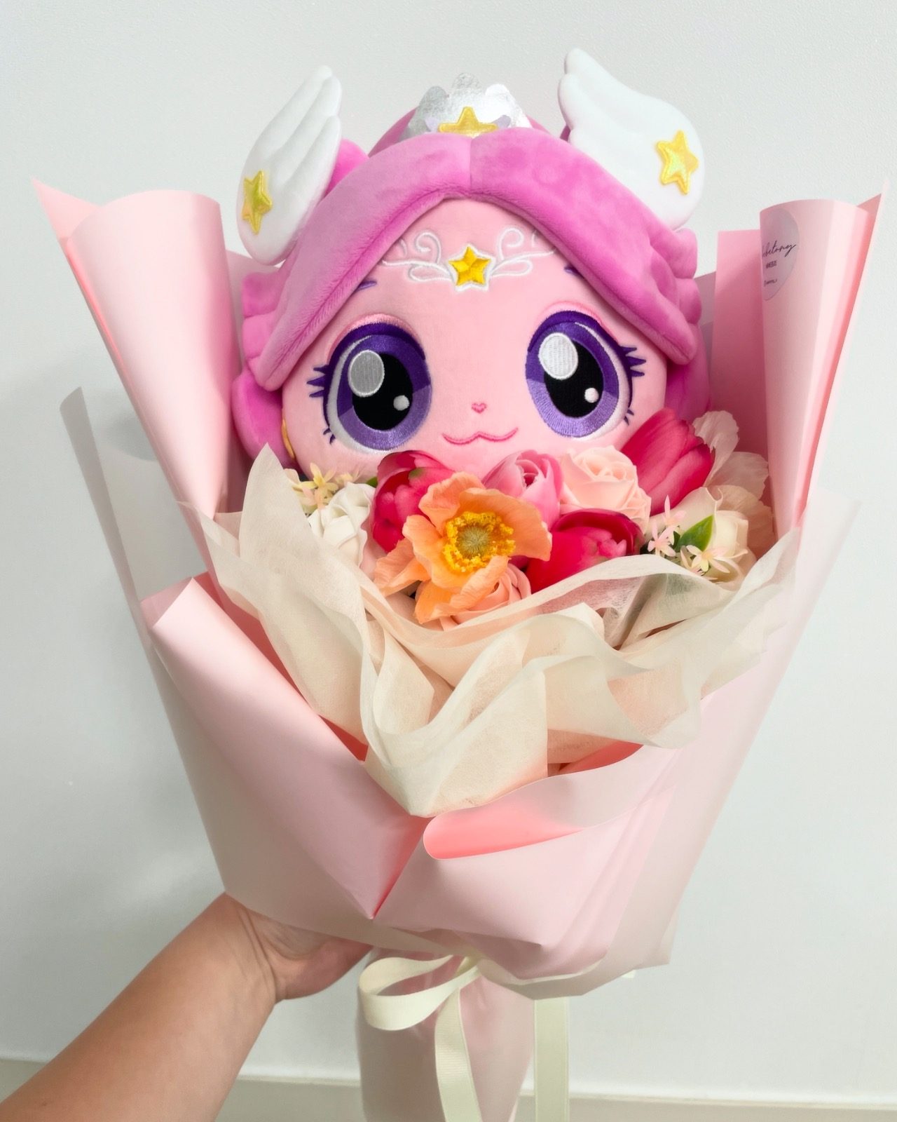 인형꽃다발❤️🧡💛💚🩵💙💜