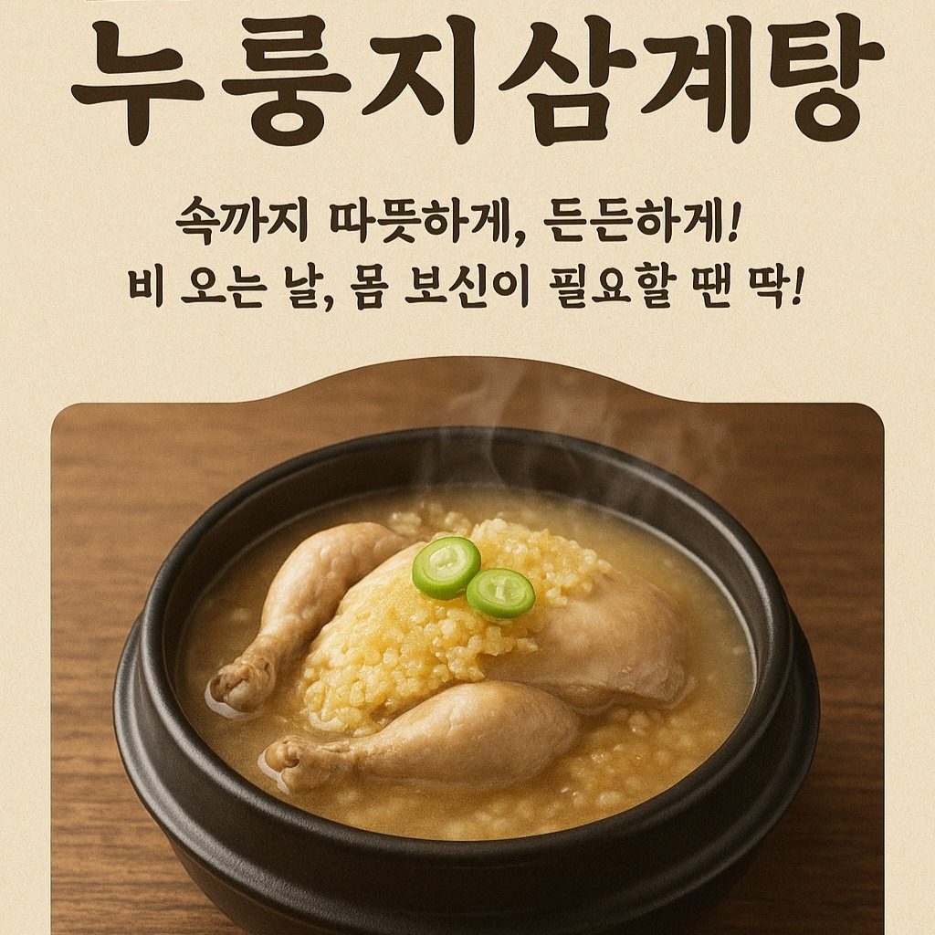 누룽지 삼계탕 출시