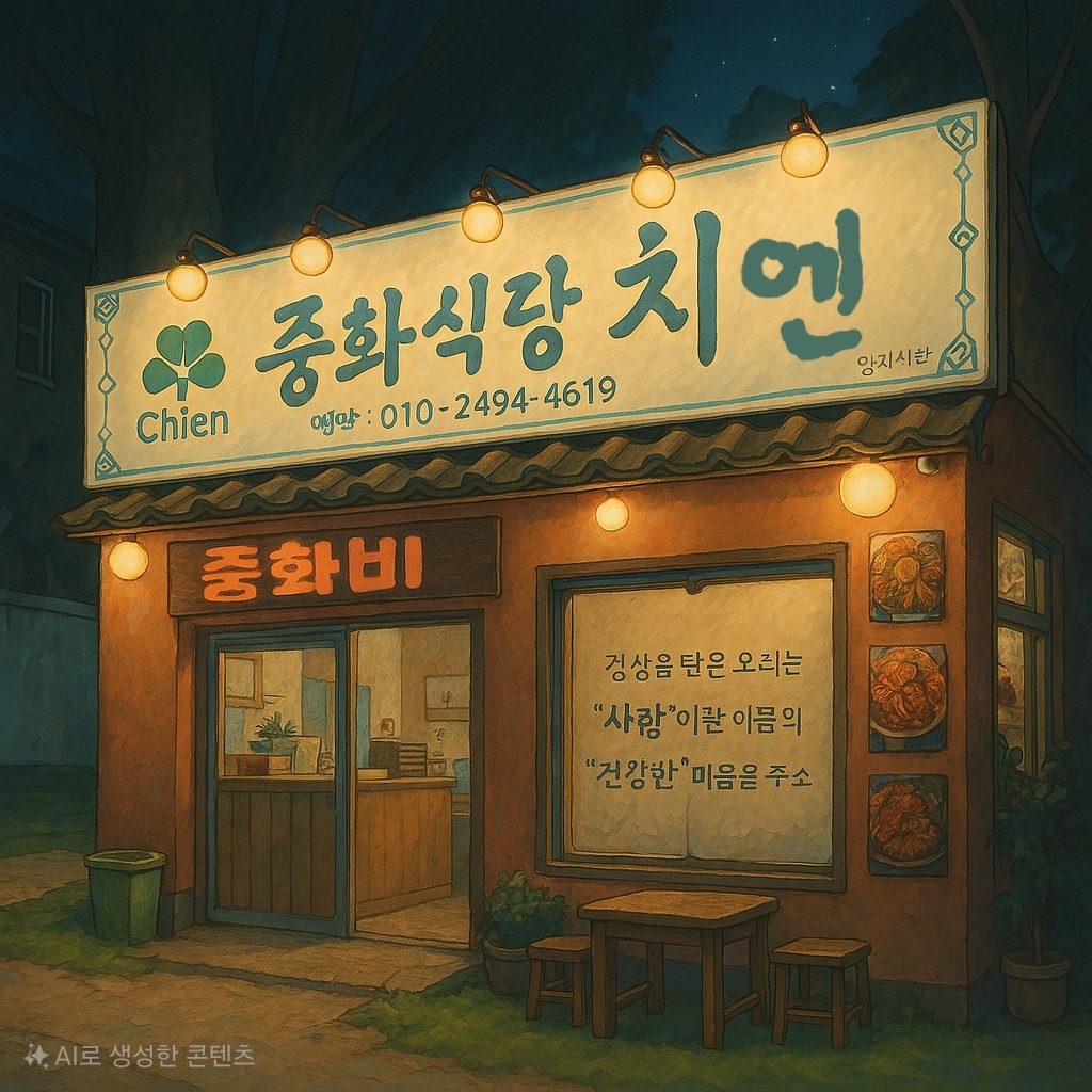 경산 사동 맛집 중화식당 치엔에서의 특별한 중식경험