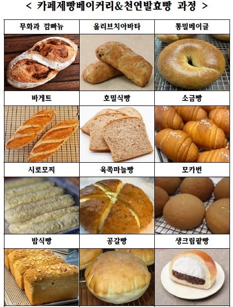 제빵디저트&천연발효빵 반값이벤트 25만원