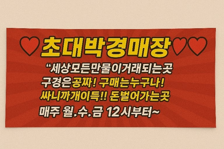 파주 초대박경매장 picture 3