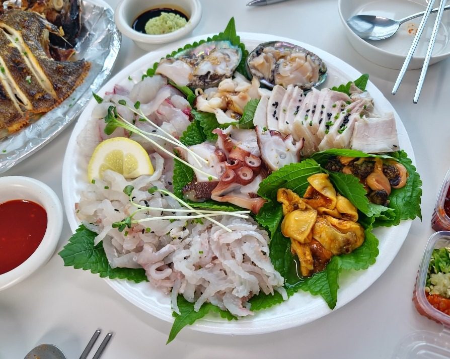 통영 연말 파티 추천 맛집🥂배달, 포장 가능합니다 👍 방어, 과메기, 굴보쌈, 막회, 해물모둠 등 해산물 맛집