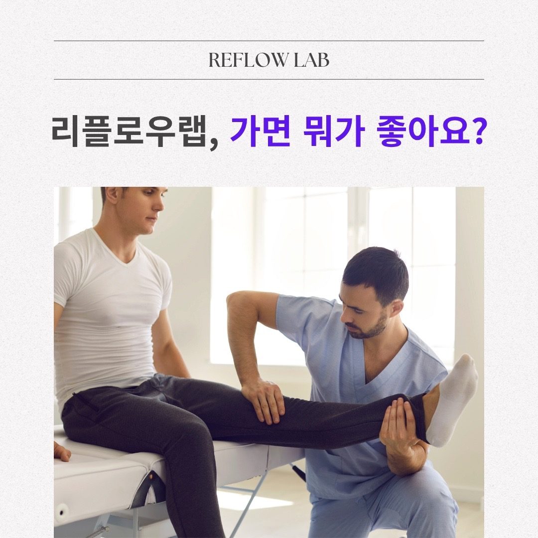 🔥프리미엄 스트레칭 솔루션, 리플로우랩!🇰🇷