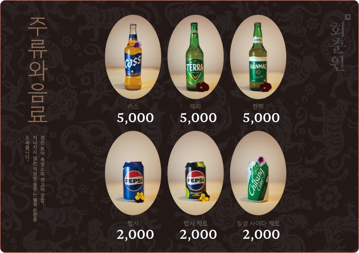 price menu