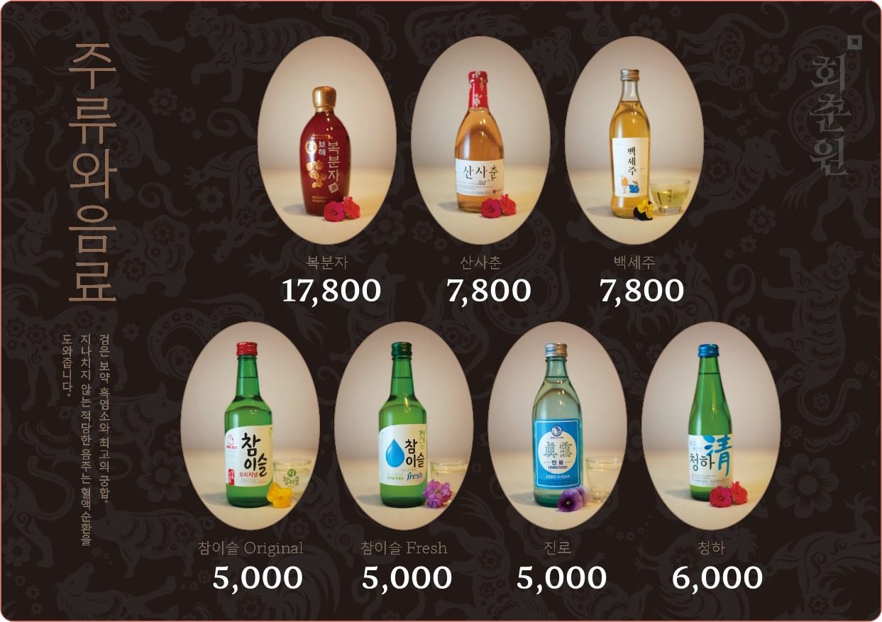 price menu