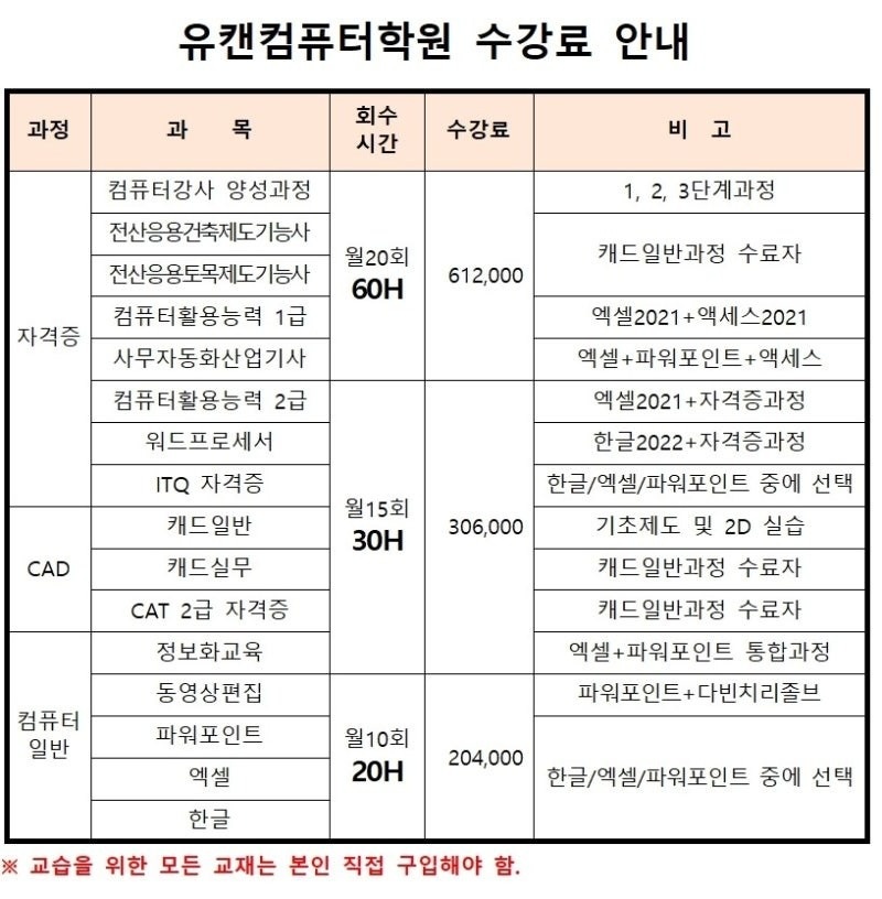 유캔컴퓨터학원 picture 6