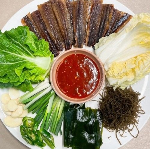 포항 구룡포 해풍 햇 과메기 맛있게 익었어요 