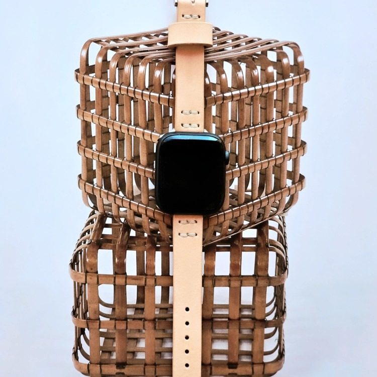 One leather watch strap