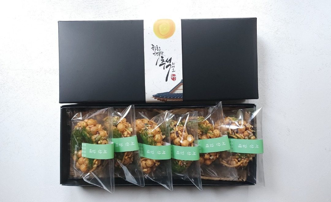 🎁 추석 맞이 선물세트《 서산 감태 수제 오란다 강정 세트》