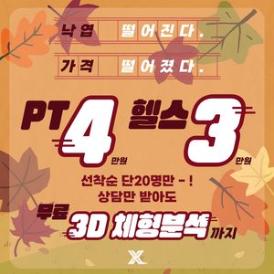 낙엽떨어진다🍂가격떨어졌다🍂10월 이벤트왔다..!