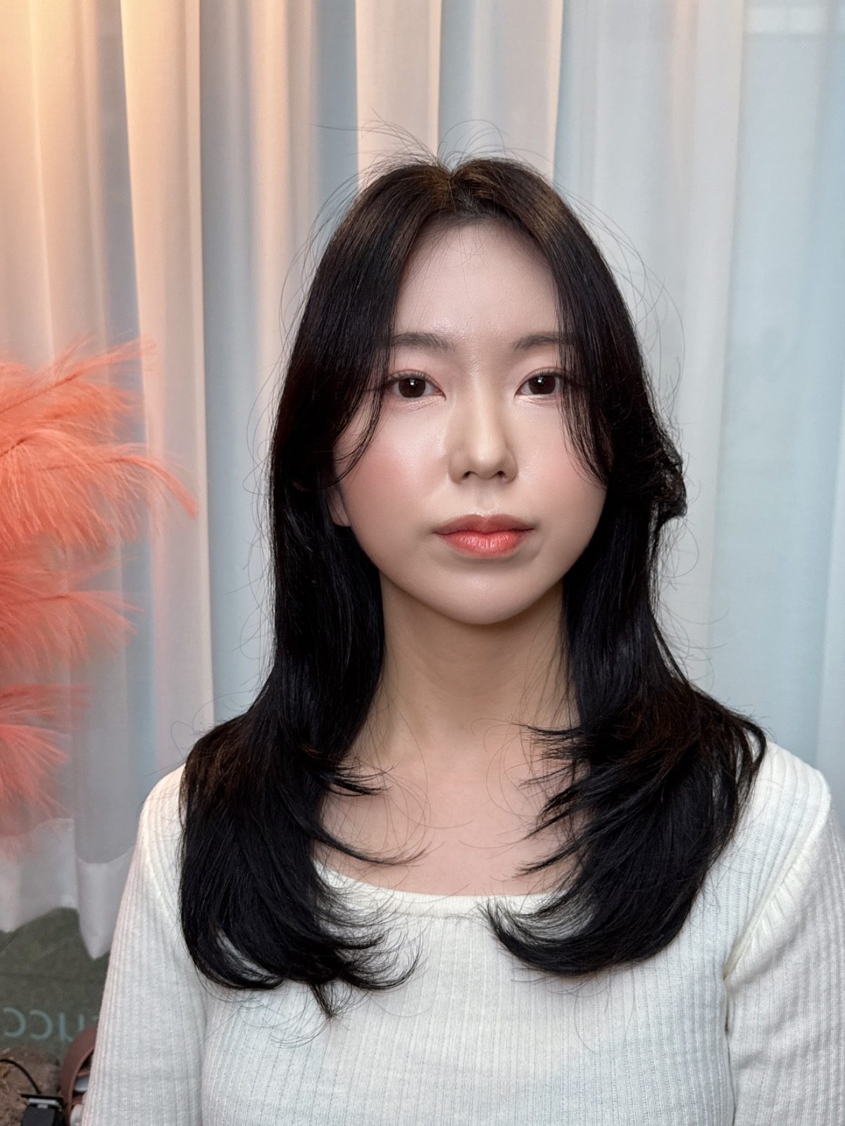 레이어드컷&C컬펌 하고 이미지 변신하실 모델 구합니다