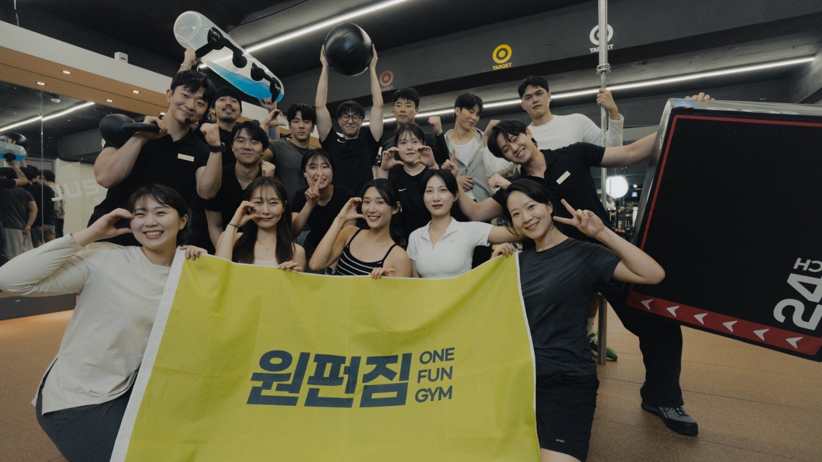 달라도 너무 다르다!! 원펀짐의 그룹 수업🔥