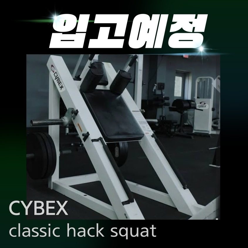 머신 추가 입고 예정