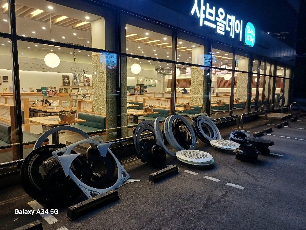 샤브*데이 에어컨분해세척 야간작업