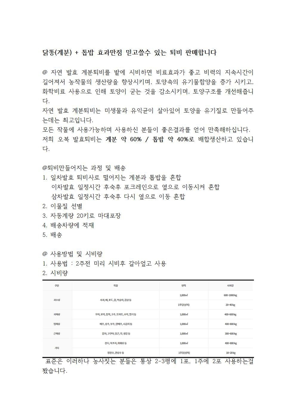 오복 발효퇴비 picture 2