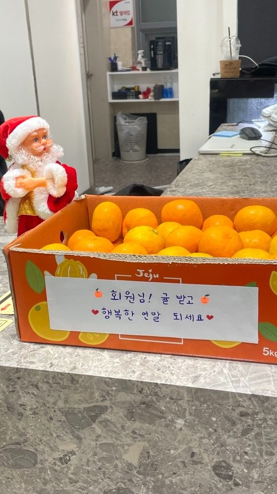 🍊 화이트짐 연말 기념, 회원님들을 위한 특별한 선물! 🍊