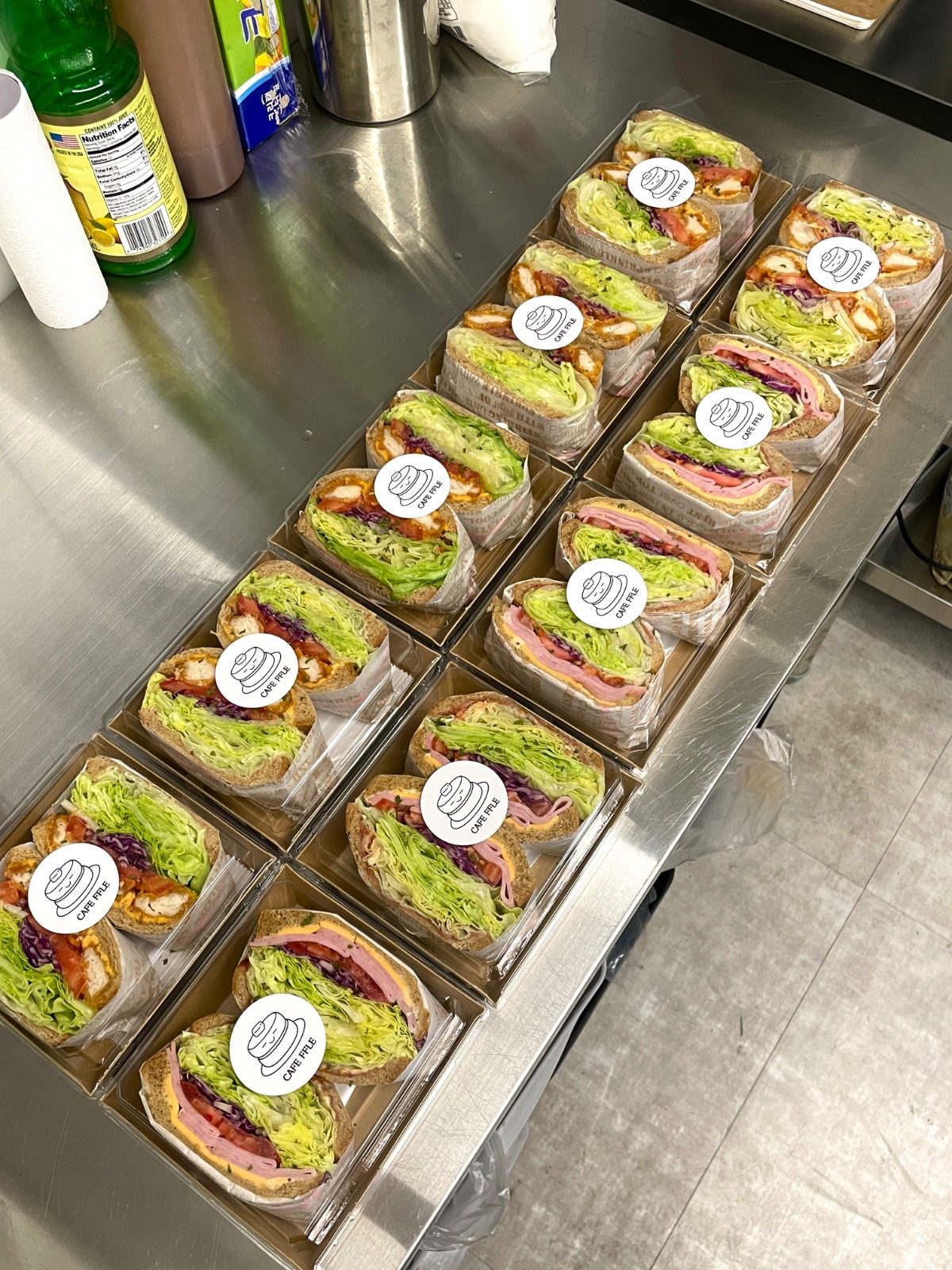 샌드위치 10개 단체주문🥪