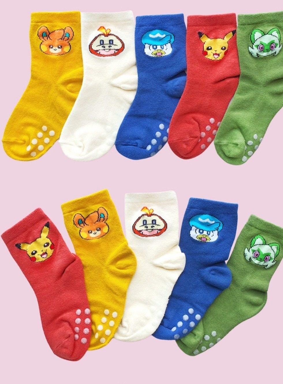 🐣[의류50%할인] 🐵티니핑,쿠로미, 피카츄, 키티 양말! 블루베베 위례 입점✨️