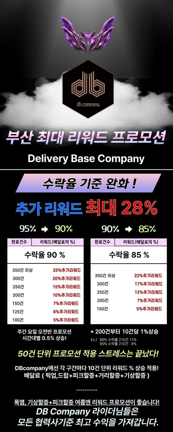 남구 디비컴퍼니 배민플러스 