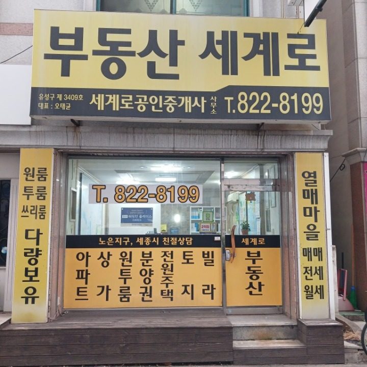세계로공인중개사사무소