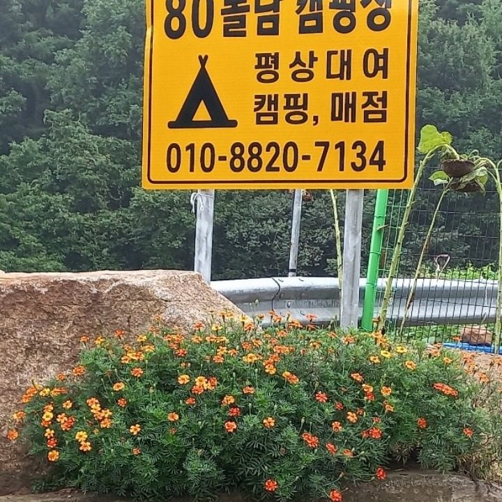 팔공산돌담캠핑장