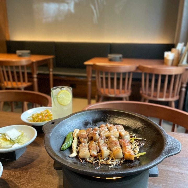 고기에 집중