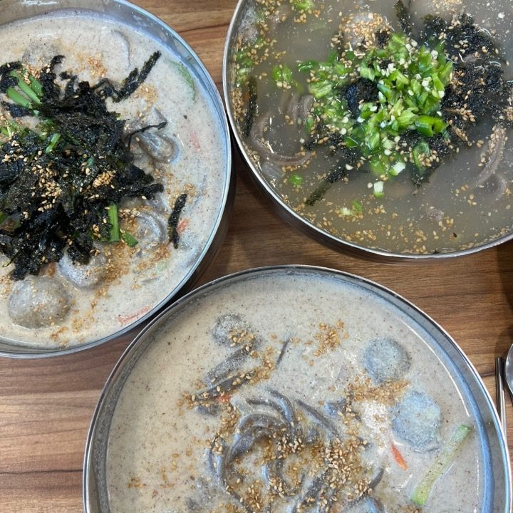 옹심이 메밀 칼국수